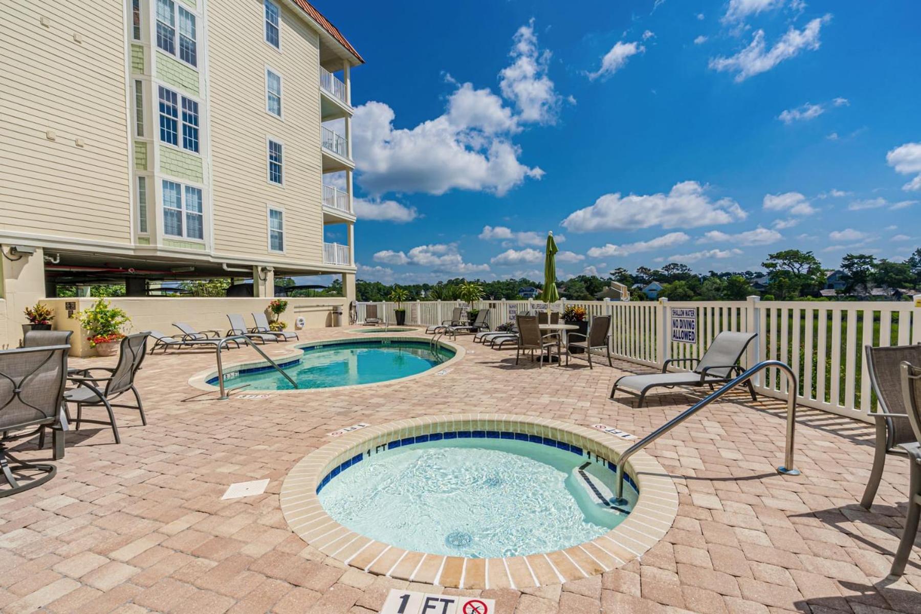 Ocean Marsh Relaxing Waterfront Loft Unit 403 Villa Myrtle Beach Luaran gambar